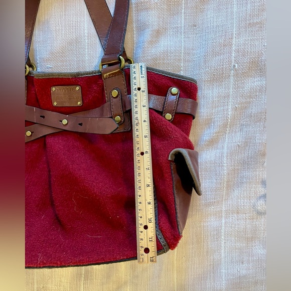 Fossil Bag Maroon - Picture 4 of 6